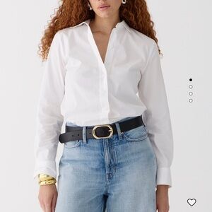 Jcrew Wren Slim Shirt in stretch cotton poplin